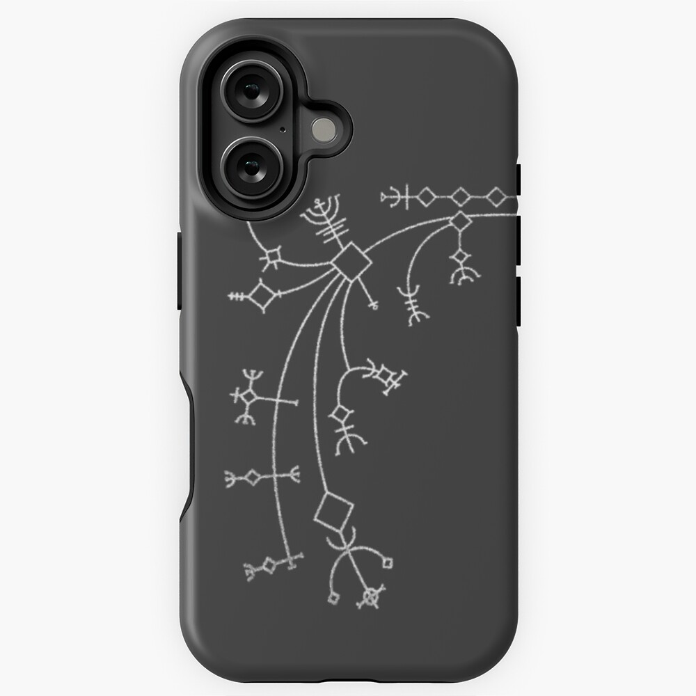 Vista previa del artículo con la obra «Funda resistente MagSafe para iPhone», diseñado y vendido por LtheD.