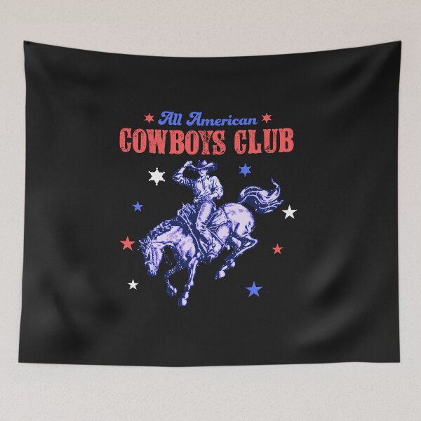 Item preview, Distressed Vintage All-American Cowboys Club Bronc Rider designed and sold by AlienOccupation.