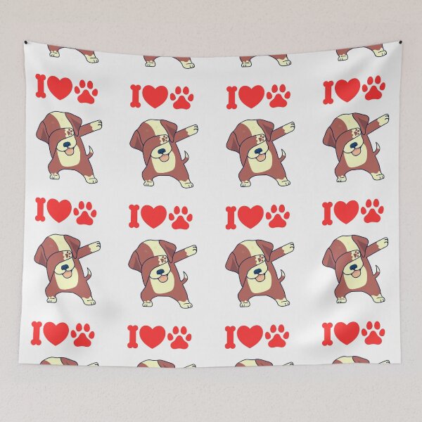 Item preview, I LOVE DOGS  designed and sold by SLIMK8.