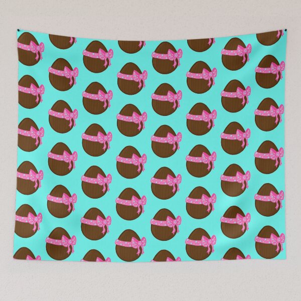 Item preview, Easter egg with pink ribbon designed and sold by Pandaerable.