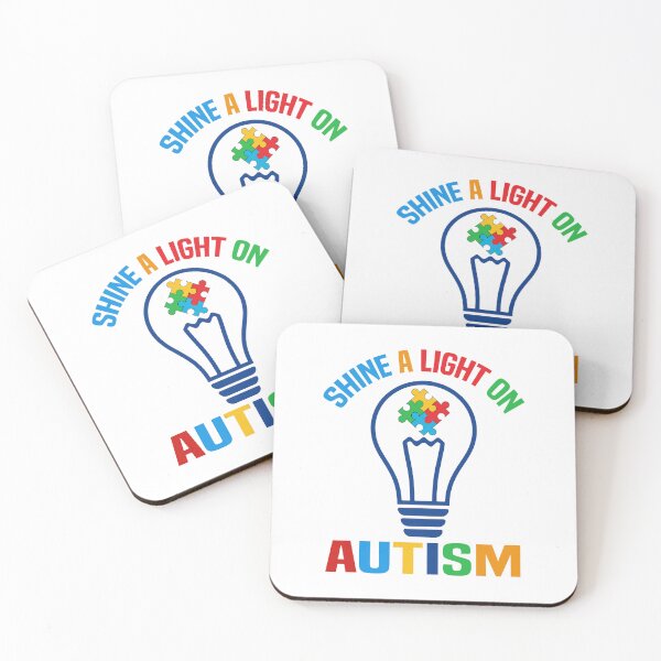 Item preview, Shine a light on autism designed and sold by Marc Molenaar.