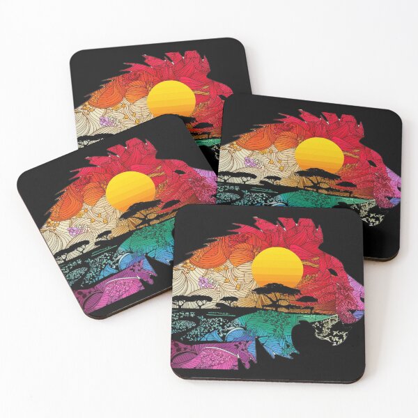 Item preview, Lion's Pride: Silhouette Safari designed and sold by Elpico11.