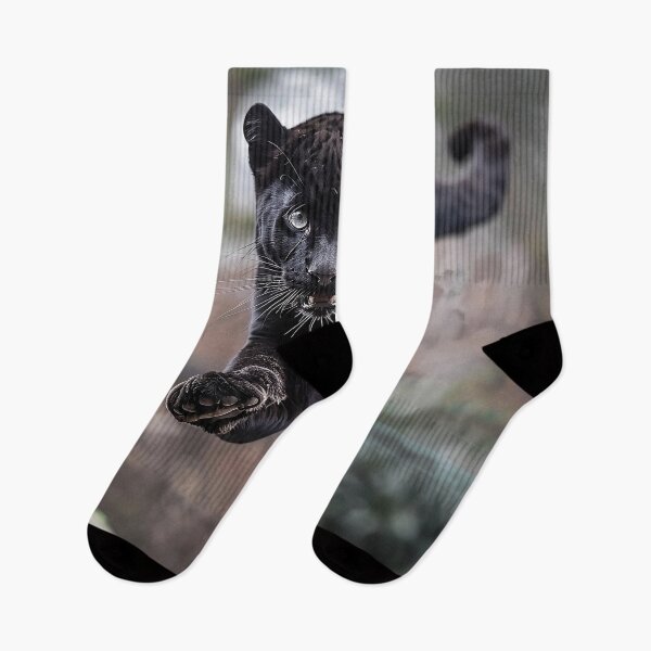 Item preview, Cute panther jumping designed and sold by CatsAndDogs-TF.