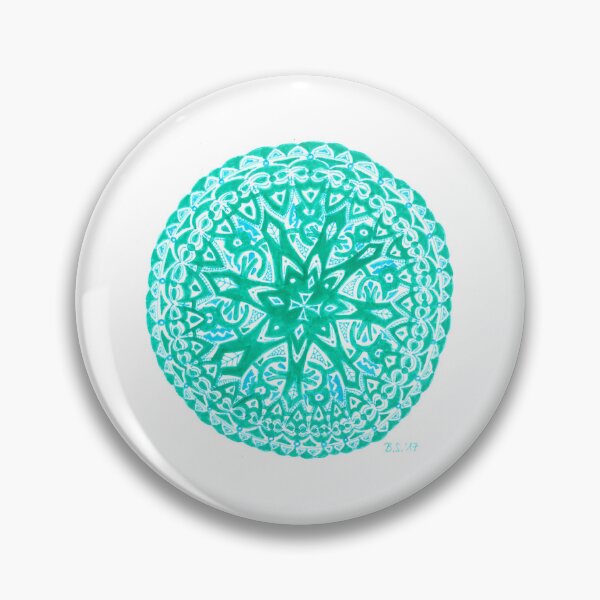 Mandala "Turquoise" Pin