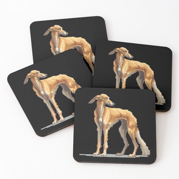 Item preview, Pixel Saluki designed and sold by CUTEDOGGIEZ.