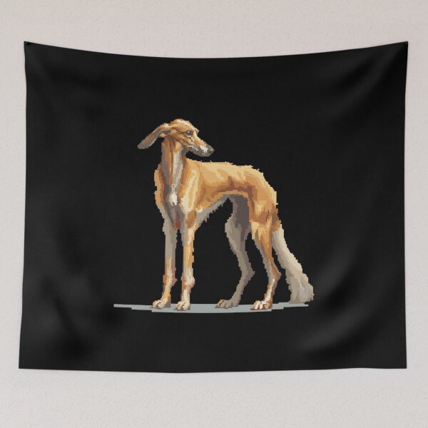 Item preview, Pixel Saluki designed and sold by CUTEDOGGIEZ.