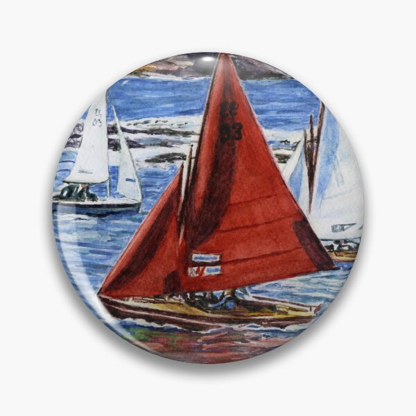 Item preview, Sailing at Trearddur Bay designed and sold by LymphomaLass.
