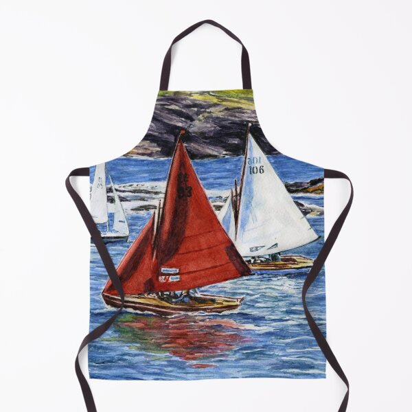 Item preview, Sailing at Trearddur Bay designed and sold by LymphomaLass.
