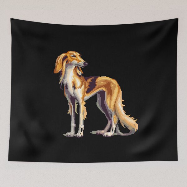 Item preview, 16-bit Saluki designed and sold by CUTEDOGGIEZ.