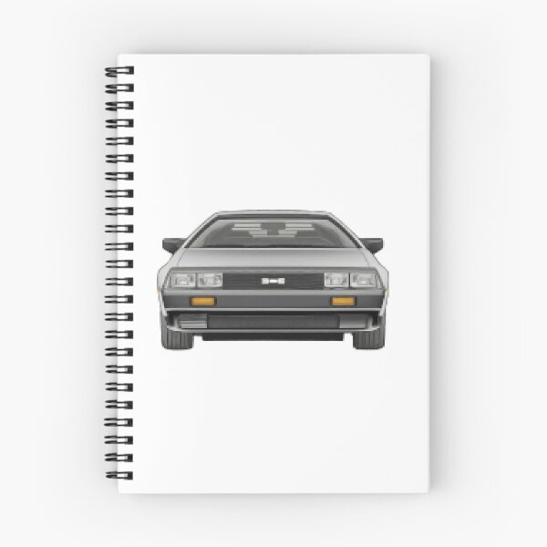 Item preview, 1981 DMC Delorean Pixelart designed and sold by VintageCarsShop.