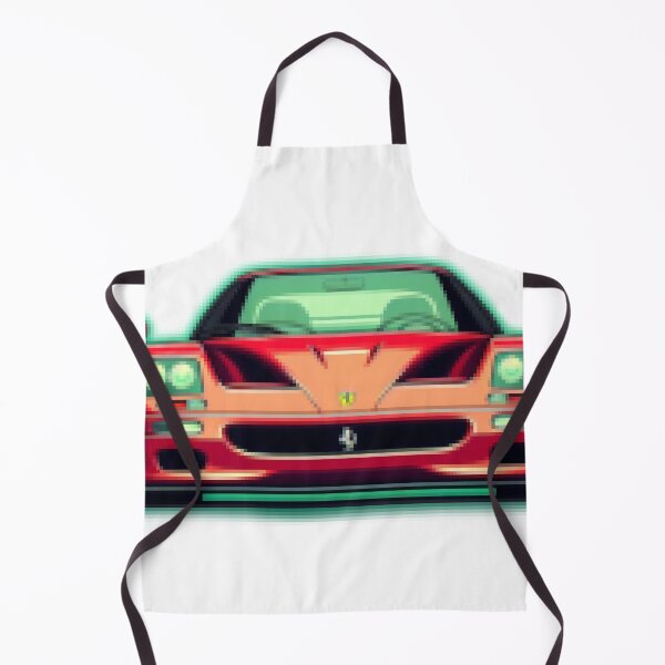 Item preview, Ferrari F50 Pixelart designed and sold by VintageCarsShop.
