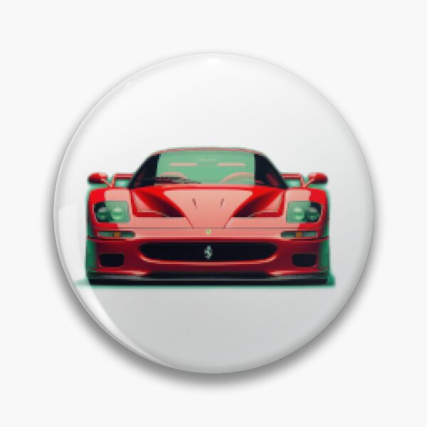 Item preview, Ferrari F50 Pixelart designed and sold by VintageCarsShop.
