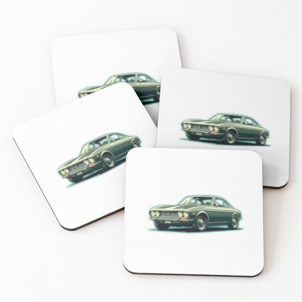 Item preview, Fiat Dino Coupe 2400 Pixelart designed and sold by VintageCarsShop.