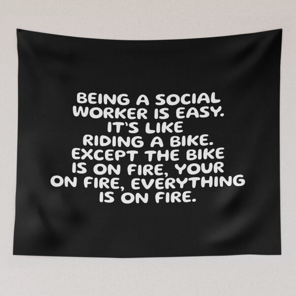 Item preview, Being A Social Worker Is Easy funny sarcastic Social Worker designed and sold by wittyprinttop.