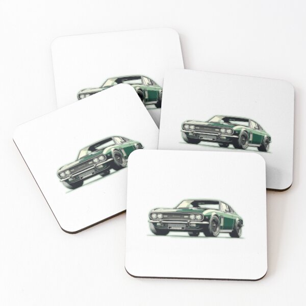 Item preview, Jensen Interceptor Pixelart designed and sold by VintageCarsShop.