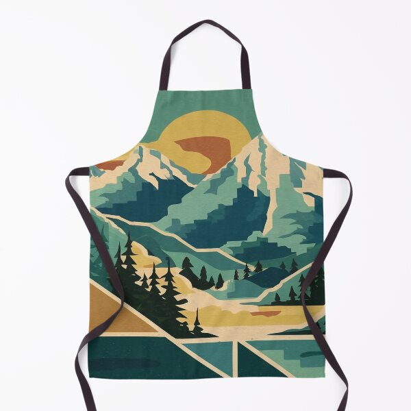 Item preview, Geometric mountains designed and sold by Tajdi.