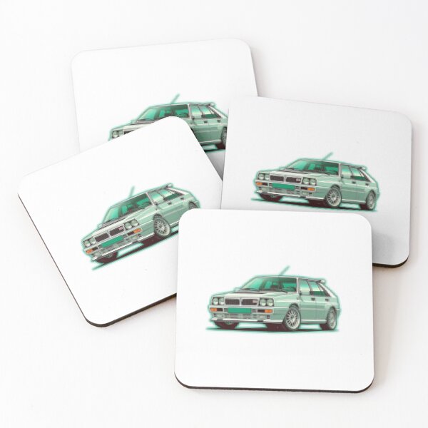Item preview, Lancia Delta HF Integrale 8v Pixelart designed and sold by VintageCarsShop.