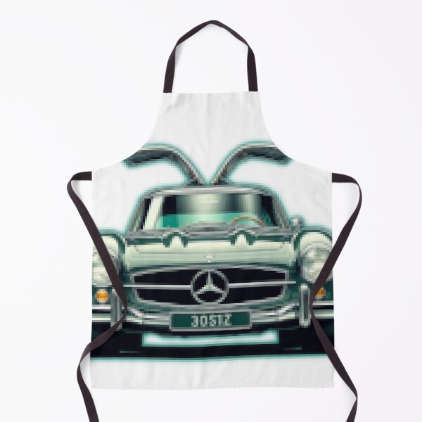 Item preview, Mercedes 300SL Gullwing Pixelart designed and sold by VintageCarsShop.