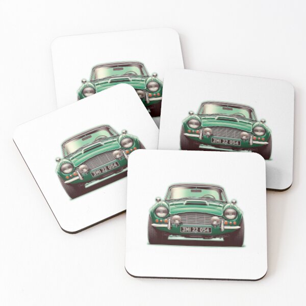 Item preview, Triumph Spitfire Pixelart designed and sold by VintageCarsShop.