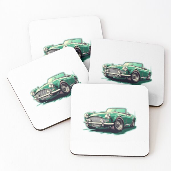 Item preview, Triumph Spitfire Pixelart designed and sold by VintageCarsShop.