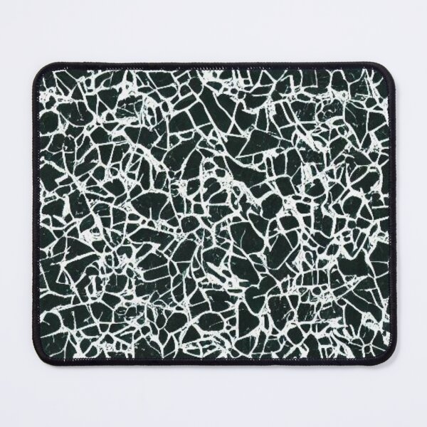 Item preview, Abstract Black and White Shattered Glass Pattern designed and sold by calibrit.