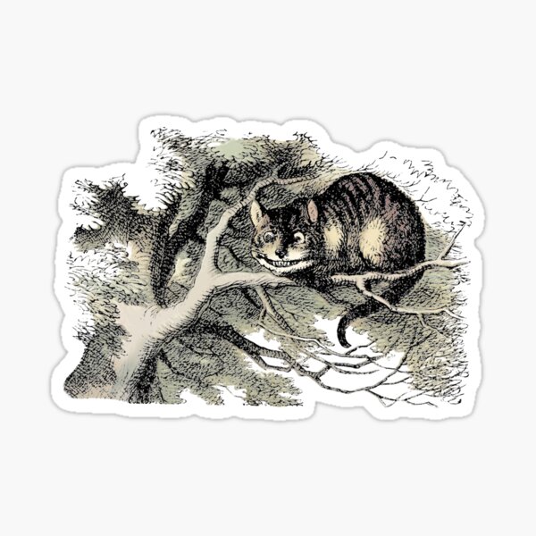 Item preview, Cheshire Cat Alice Wonderland Tree designed and sold by antiqueart.