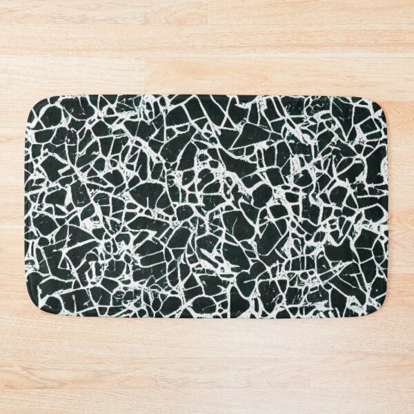 Item preview, Abstract Black and White Shattered Glass Pattern designed and sold by calibrit.