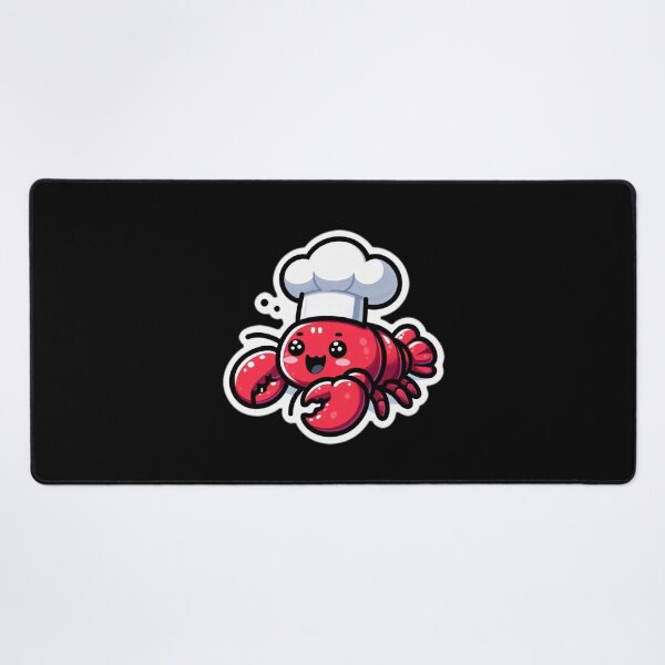 Item preview, Happy Kawaii Lobster Chef designed and sold by BeardedTree.