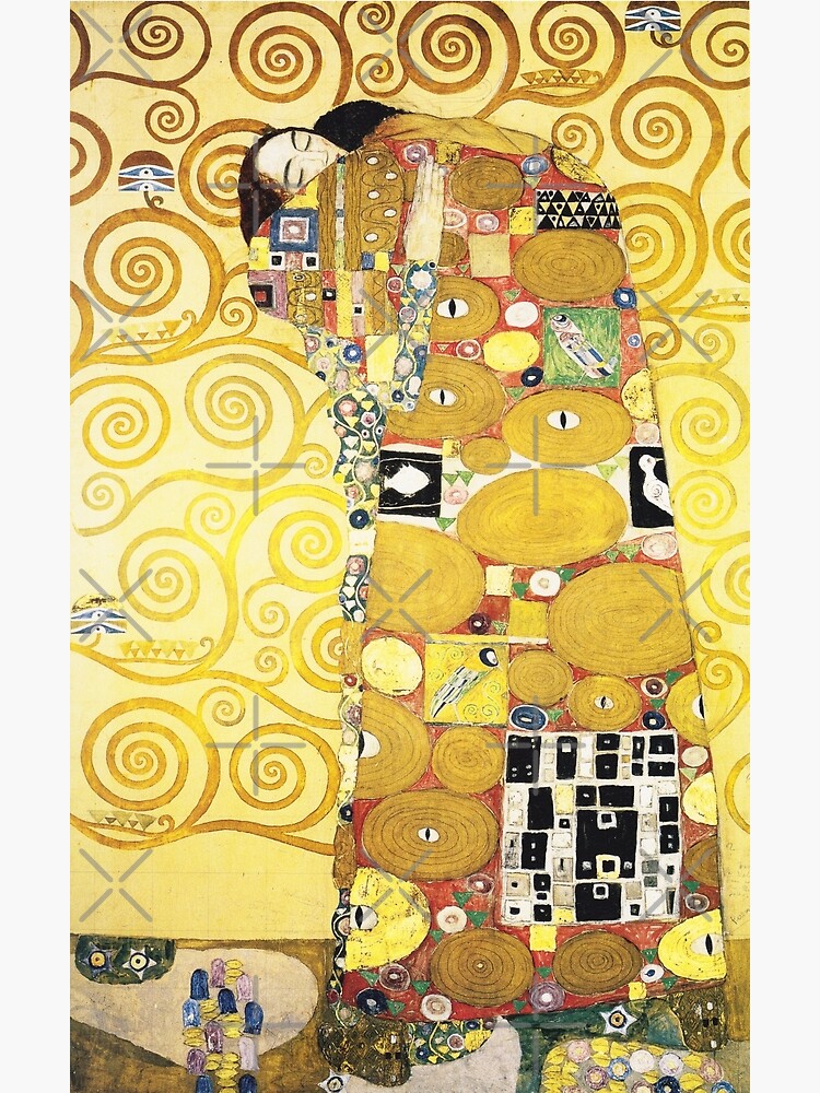 the embrace by gustav klimt