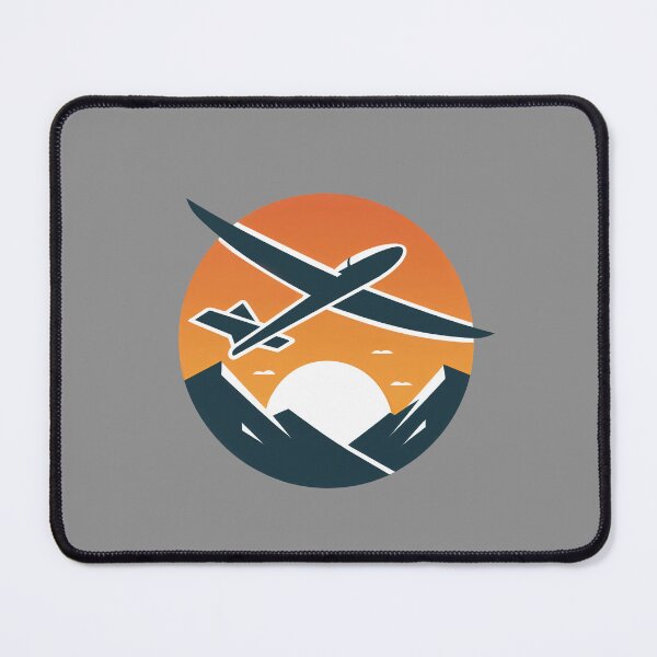 Item preview, Glider Sailplane Biplane aerial floating soaring designed and sold by These_Prints.