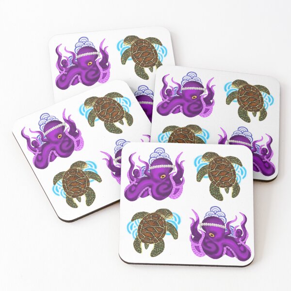 Item preview, Turltle and Octopus designed and sold by Hellen Akina Kayano.