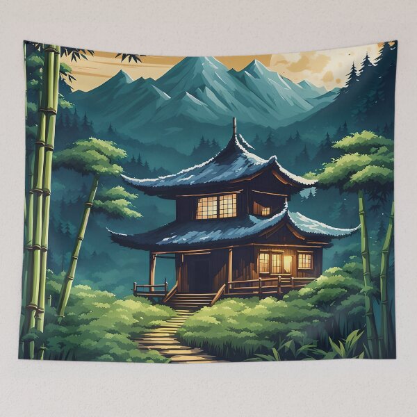 Item preview, Bamboo Groves designed and sold by VeiledVision.