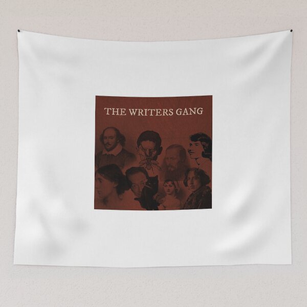 Item preview, most famous writers (the literature gang) designed and sold by ella-88.