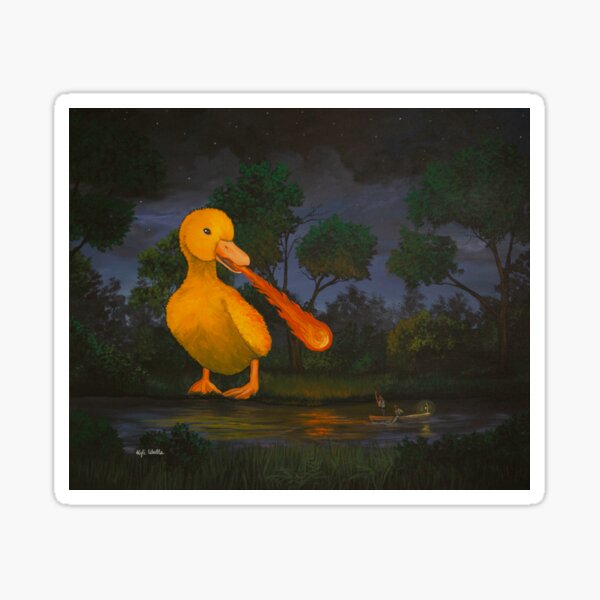 Item preview, Giant Fire-Breathing Duckling designed and sold by Kyli Walls.