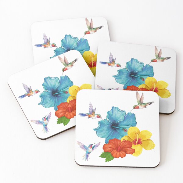 Item preview, Hibiscus Hummingbirds designed and sold by designlee.