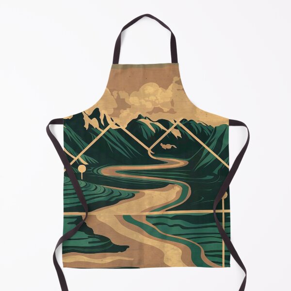 Item preview, Retro mountains view designed and sold by Tajdi.