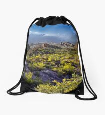 Arizona's Desert Landscape Drawstring Bag