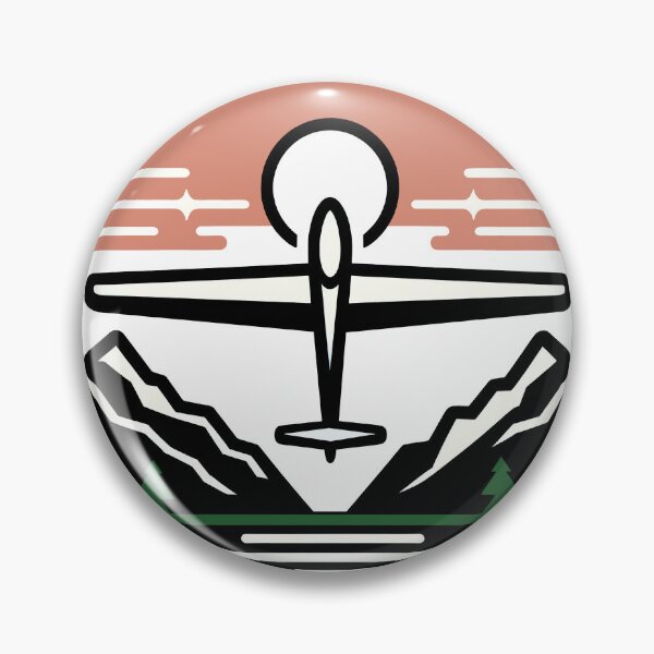 Item preview, Glider Sailplane Biplane aerial floating soaring designed and sold by These_Prints.