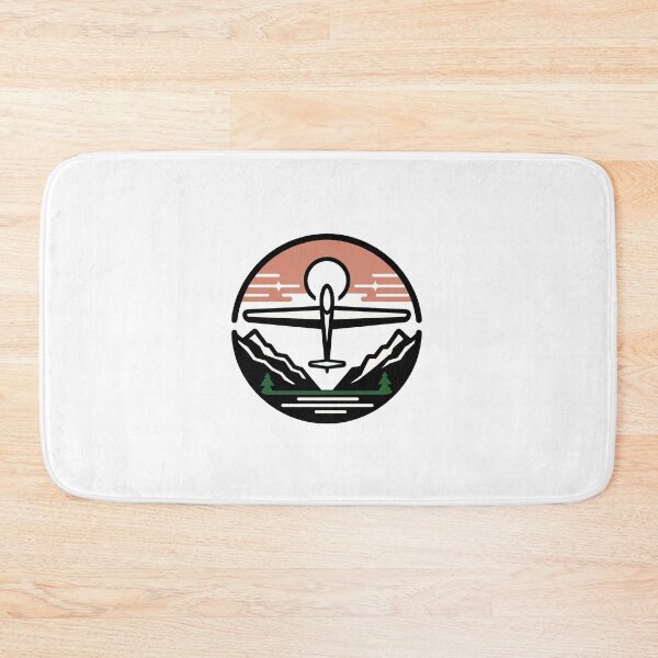 Item preview, Glider Sailplane Biplane aerial floating soaring designed and sold by These_Prints.