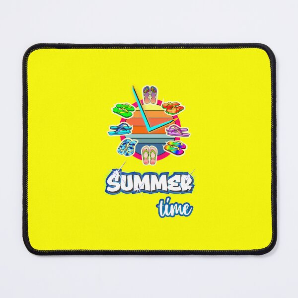 Item preview, Original Cartoon Summer Thongs or Flipflops O'Clock designed and sold by ClarkChris.