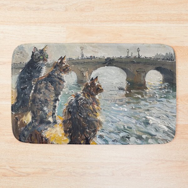 Item preview, Cats at Waterloo Bridge designed and sold by Felipe Hora.