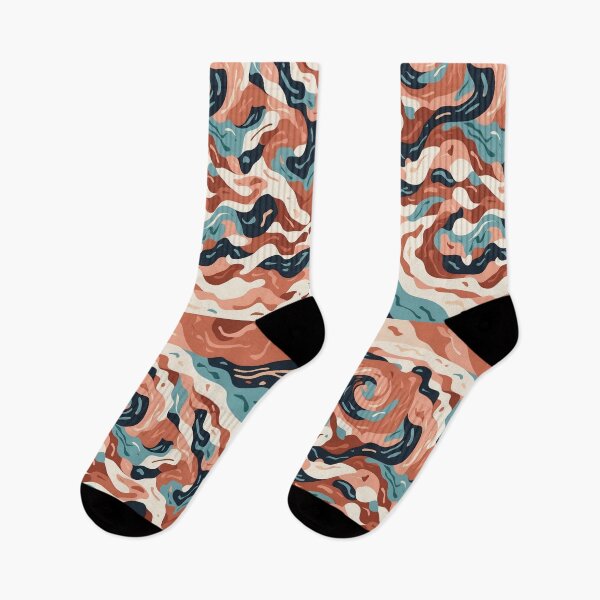 Item preview, Swirling Abstract The Dance of Colors and Shapes designed and sold by ArtComixHaven.