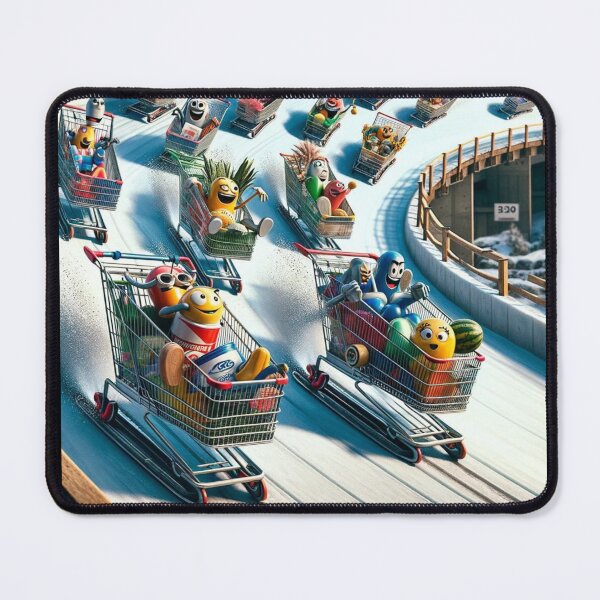 Item preview, Racing Carts Madness - Whimsical Track Challenge Funny Gifts designed and sold by DiySystem.