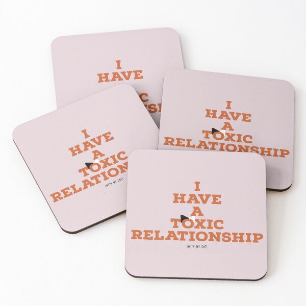 Item preview, I have a toxic relationship (with my cat)  designed and sold by saor.iarts.