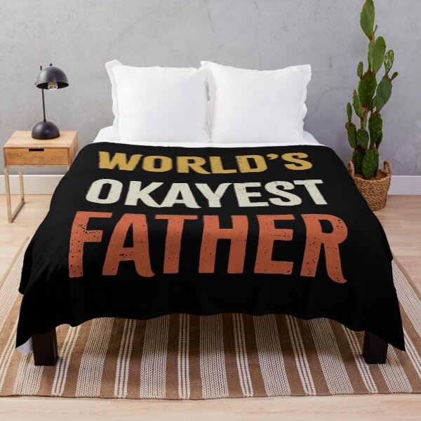 Item preview, World's Okayest Father designed and sold by Gravy-tee07.