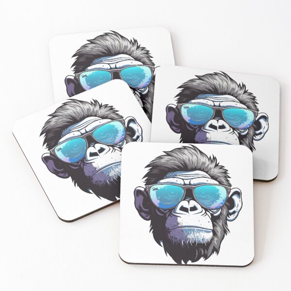 Item preview, Cool Primate Vibes, Monkeying Around in Style, Funky Monkey Edition Tee designed and sold by Terry-Salsa.