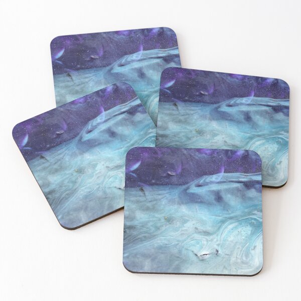 Item preview, Ice Capade Fluffy Blue Acyrlic Abstract designed and sold by Doug  Siegel.