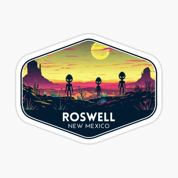 Item preview, Roswell New Mexico Travel Art designed and sold by electricninja.