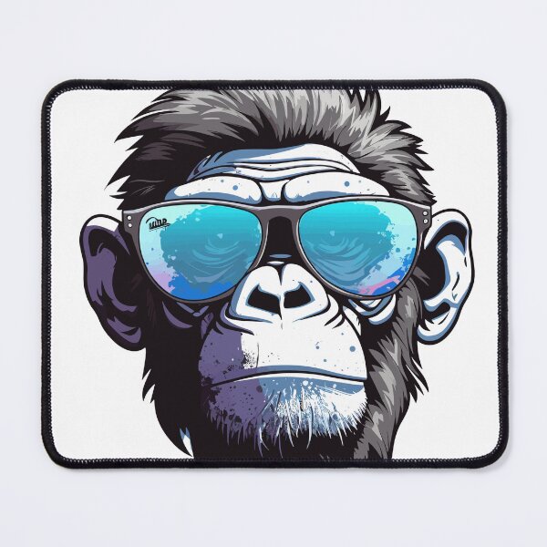 Item preview, Cool Primate Vibes, Monkeying Around in Style, Funky Monkey Edition Tee designed and sold by Terry-Salsa.