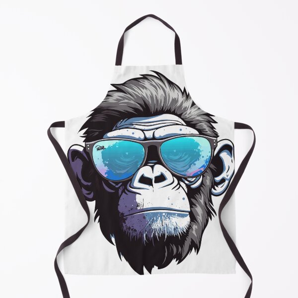 Item preview, Cool Primate Vibes, Monkeying Around in Style, Funky Monkey Edition Tee designed and sold by Terry-Salsa.